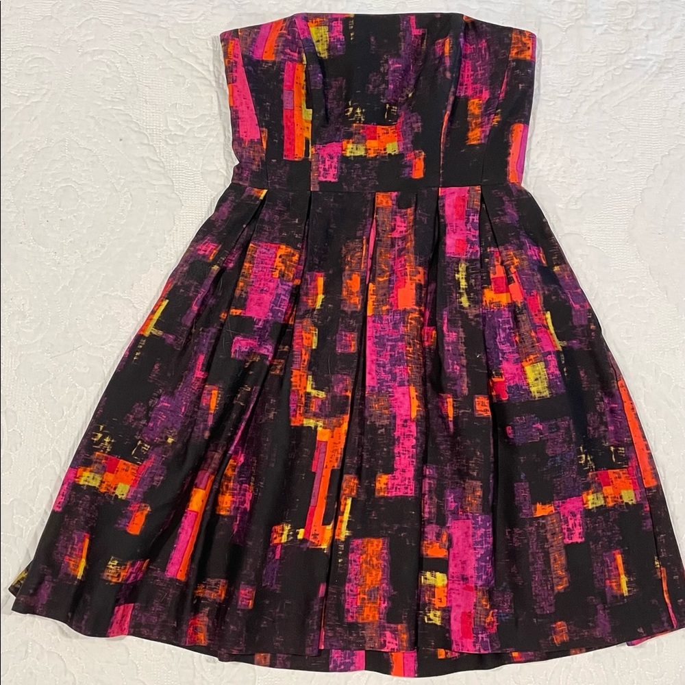Strapless dress by Shoshanna. Excellent condition. Size 0
